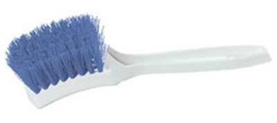 Carlisle Multi Purpose Utility Brush, 8.5 in Plastic Block & Blue Bristle