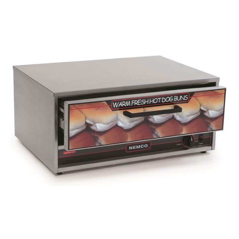 Nemco Moist Heat Bun Warmer w/ 32 Bun Capacity For 8027 Series, 120/1 V