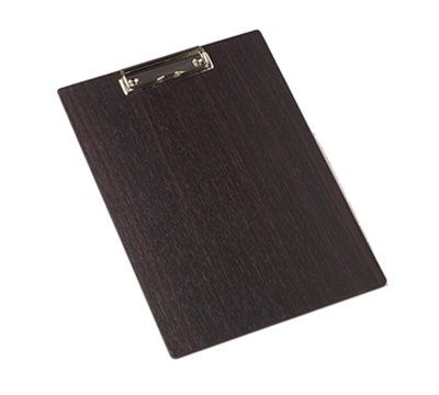 American Metalcraft Clipboard Menu Holder   9x12 1/2 Espresso