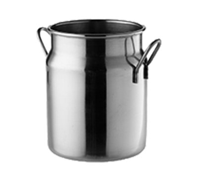 American Metalcraft 15 oz Milk Can with Handles   18/8 ga Stainless