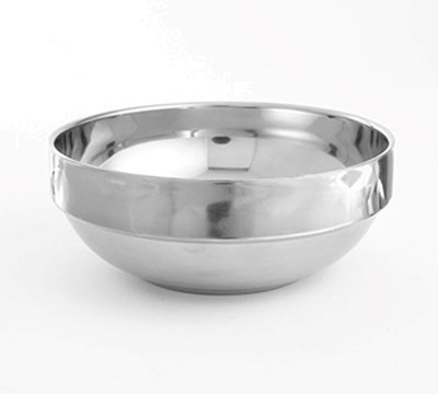 American Metalcraft 16 oz Stackable Bowl   Mirror/Satin Finish Stainless